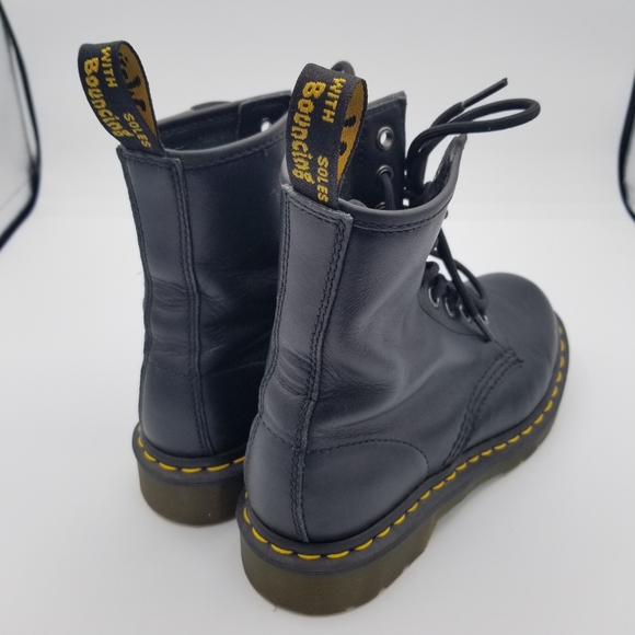 Dr. Martens AirWair Black Combat Boots - Picture 4 of 10